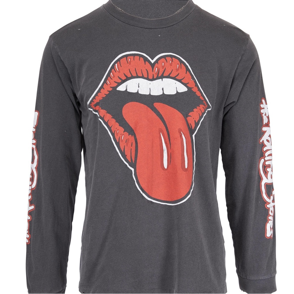 🔥 MadeWorn Rolling Stones Vintage L/S Sleeve Shirt